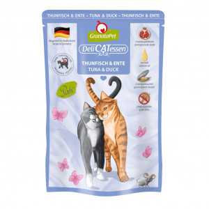 GRANATAPET DeliCATessen Tuna and duck - nassfutter für Katzen - 85g