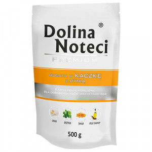 DOLINA NOTECI Premium Rich in duck with pumpkin - Nassfutter für Hunde - 500 g
