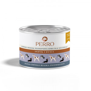 PERRO Junior Turkey and pumpkin - nassfutter für Hunde - 410g