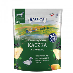 BALTICA Smaki regionów Small breeds Duck with pear - trockenfutter für Hunde - 1kg