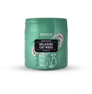 HOLISTA Relaxing Cat Weed - nahrungsergänzungsmittel für katzen - 50g