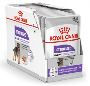 Royal Canin CCN Sterilised Loaf - Nassfutter für ausgewachsene Hunde - 12x85g 