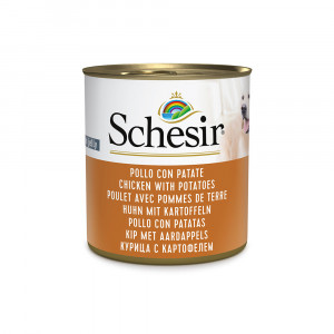 SCHESIR Chicken with potatoes in jelly - Nassfutter für Hunde - 285g