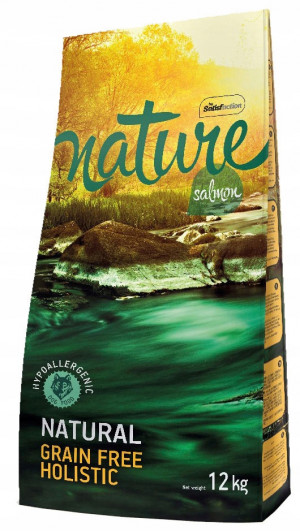 NATURE Grain Free Holistic Lachs - Trockenfutter für Hunde - 12 kg