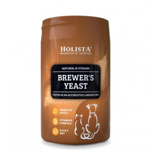 HOLISTA Brewer's yeast - nahrungsergänzungsmittel für hunde und katzen - 200g
