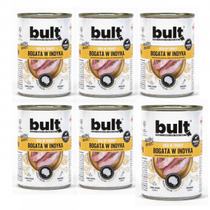 BULT Rich in turkey - Nassfutter für Hunde - 6x800 g