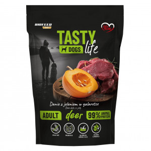 BIOFEED Tasty Dogs Life Deer - Nassfutter für Hunde - 500g
