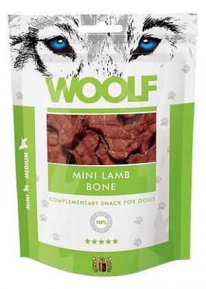 WOOLF Mini Lammknochen Hundeleckerli - 100 g