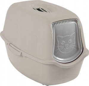 ROTHO Bailey Katzenklo mit Haube beige
