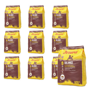 JOSERA Senior Balance - Trockenfutter für Hunde - 12x900 g