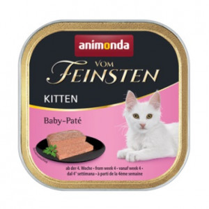 ANIMONDA Vom Feinsten Kitten Baby Pate - nassfutter für Katzen - 100g