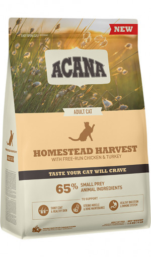 ACANA Homestead Harvest - trockenfutter für Katzen - 1,8kg