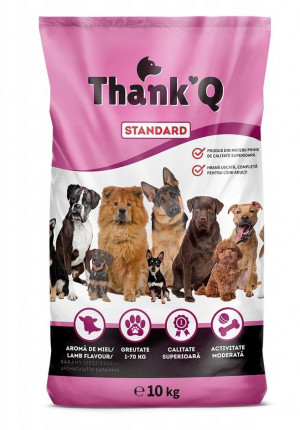 THANK'Q Standard Lamb - trockenfutter für Hunde - 10kg