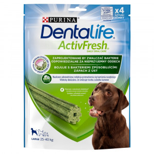 PURINA Dentalife Active Fresh Large - Zahnsnack für Hunde - 142g