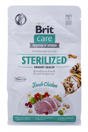 BRIT Care Grain-Free Sterilized Urinary - Trockenfutter für Katzen - 400 g 