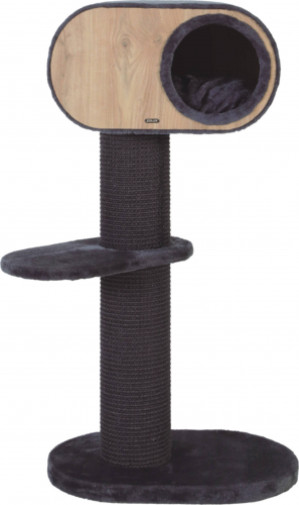ZOLUX Kratzbaum Wonderful Cat 2 grau - Katzenkratzbaum - 60 x 42,5 x 114cm