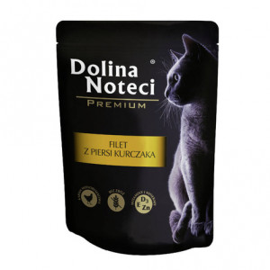 DOLINA NOTECI Premium Chicken breast fillet - nassfutter für Katzen - 85g