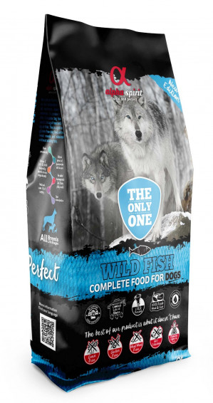 Alpha Spirit Trockenfutter für Hunde Wild Fish 12 kg