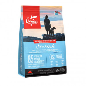 ORIJEN Six Fish - trockenfutter für Hunde - 2kg