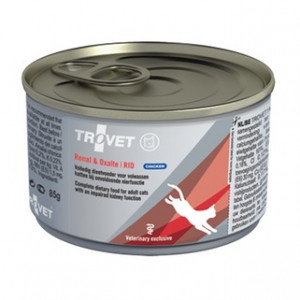 TROVET Renal & Oxalate RID Chicken - nassfutter für Katzen - 100g
