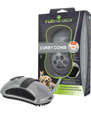  FURminator - gummibürste für hunde und katzen