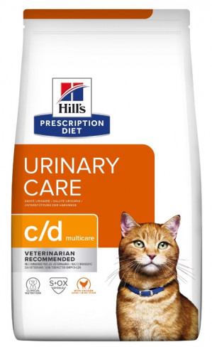 HILL'S PD Urinary Care c/d - Trockenfutter für Katzen - 1,5 kg 