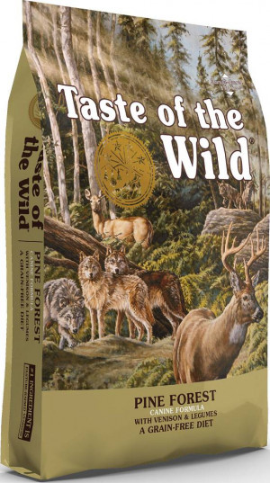 TASTE OF THE WILD Pine Forest - Trockenfutter für Hunde - 5,6 kg