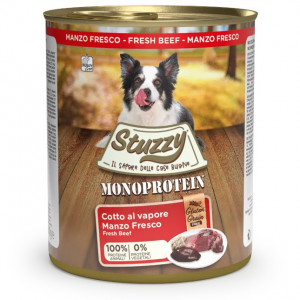 STUZZY Monoprotein Beef – Nassfutter für Hunde – 800 g