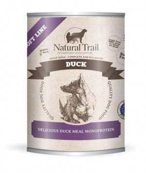 NATURAL TRAIL Duck Soft Line - Nassfutter für Hunde - 800g