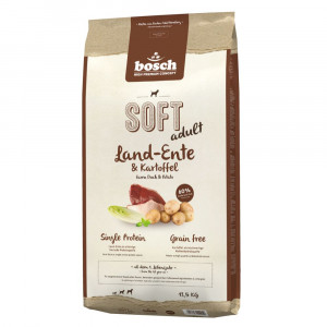 BOSCH Soft Adult Duck and Potatoes - Trockenfutter für Hunde - 12,5 kg