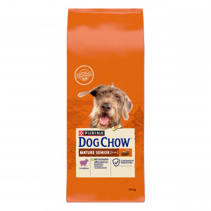PURINA Dog Chow Mature Senior mit Lamm - Hundetrockenfutter - 14 kg