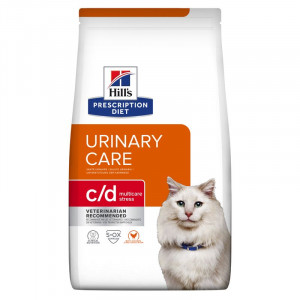 HILL'S PRESCRIPTION DIET Feline c/d Multicare Stress Katzentrockenfutter Huhn 8 kg