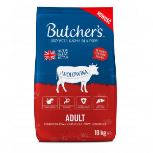 BUTCHER'S Original Beef - trockenfutter für Hunde - 10kg