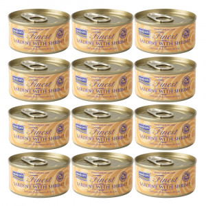 FISH4CATS Sardine with shrimp - nassfutter für Katzen - 12x70g