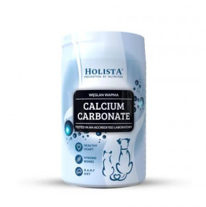 HOLISTA Calcium carbonate - nahrungsergänzungsmittel für hunde und katzen - 250g