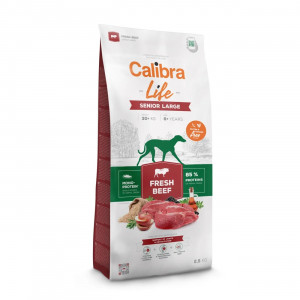 CALIBRA Life Senior Large Fresh Beef - trockenfutter für Hunde - 12kg