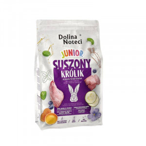 DOLINA NOTECI Premium Junior Rabbit - Trockenfutter für Hunde - 4 kg