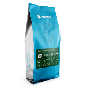 LINCOLN Ultra premium Senior Beef with rice - trockenfutter für Hunde - 12kg
