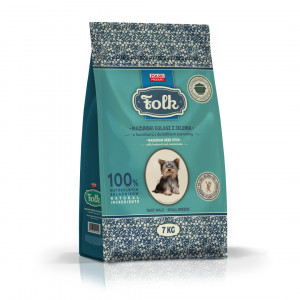 FOLK Small breeds Traditional masurian venison stew with beets and cranberries - trockenfutter für Hunde - 7kg