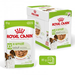 ROYAL CANIN Adult xs-small - Nassfutter für Hunde - 12 x 85g