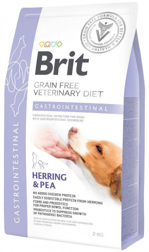 BRIT Grain Free Vet Diets Dog Gastrointestinal - Trockenfutter für Hunde - 2 kg