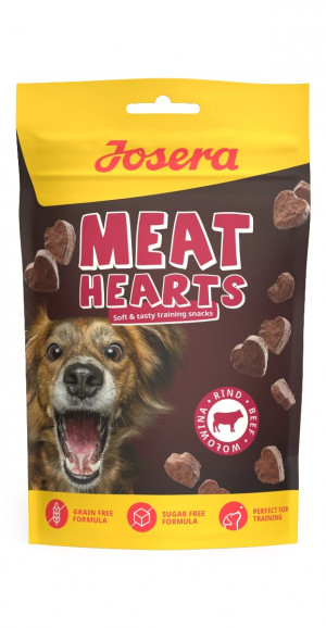 JOSERA Meat Hearts Beef - leckerli für hunde - 90g