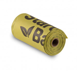 STARCH BAG - biobeutel für exkremente - 15 stück
