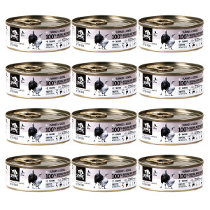 3COTY Turkey with goose For kittens - nassfutter für Katzen - 12x80g