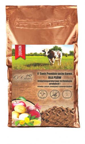 O'CANIS Beef with millet, potatoes, and red beet - trockenfutter für Hunde - 6kg