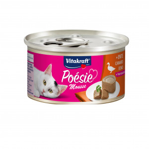 VITAKRAFT Poésie Mousse Duck - nassfutter für Katzen - 85g