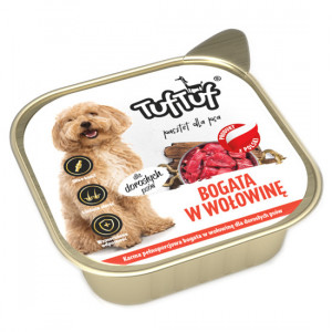 TUF TUF Alupak Rindfleischpastete - Nassfutter für Hunde - 300g