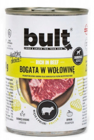 BULT Rich in beef - Nassfutter für Hunde - 800 g