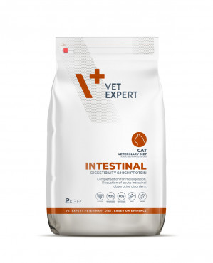 VET EXPERT Veterinary Diet Intestinal Cat - Trockenfutter für Katzen - 2 kg