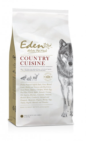 EDEN Country Cuisine Medium - trockenfutter für Hunde - 2kg